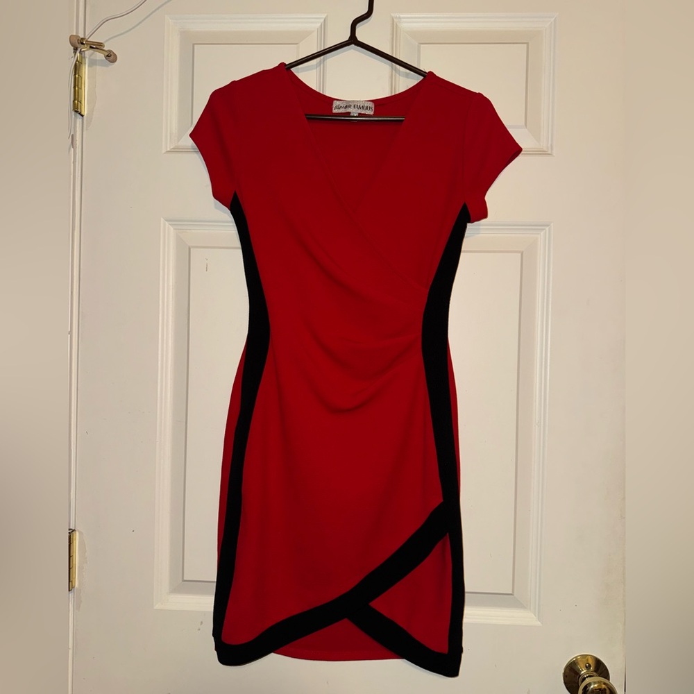 Almost Famous Red Mini Dress